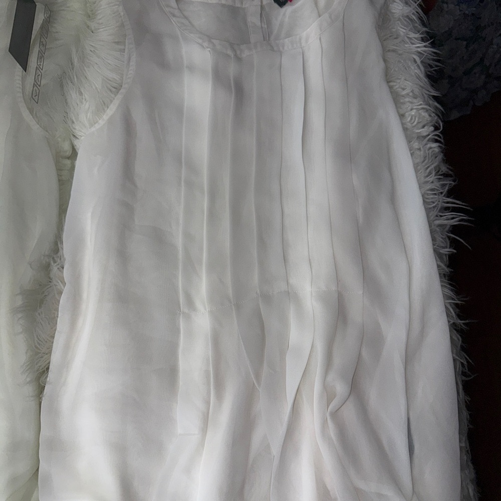 Vince Camuto Cream Blouse